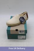 Toms Alp Rope 2.0 Stripe Mix Woven Loafer, Natural, UK 7. Box damaged