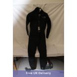 Billabong Men's Absolute 3/2mm Gbs Zip Wetsuit F43M2, Black, Size L