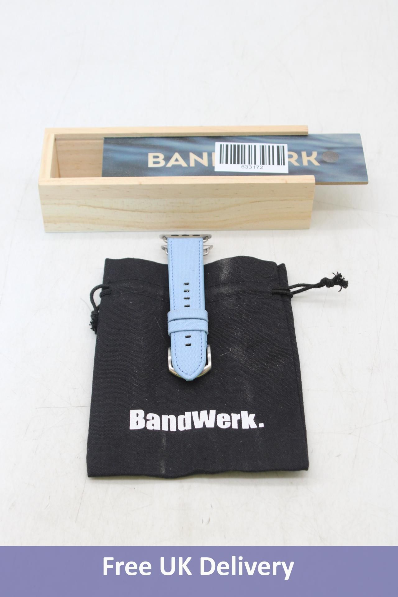 Bandwerk Ultra Watch Strap, Light Blue