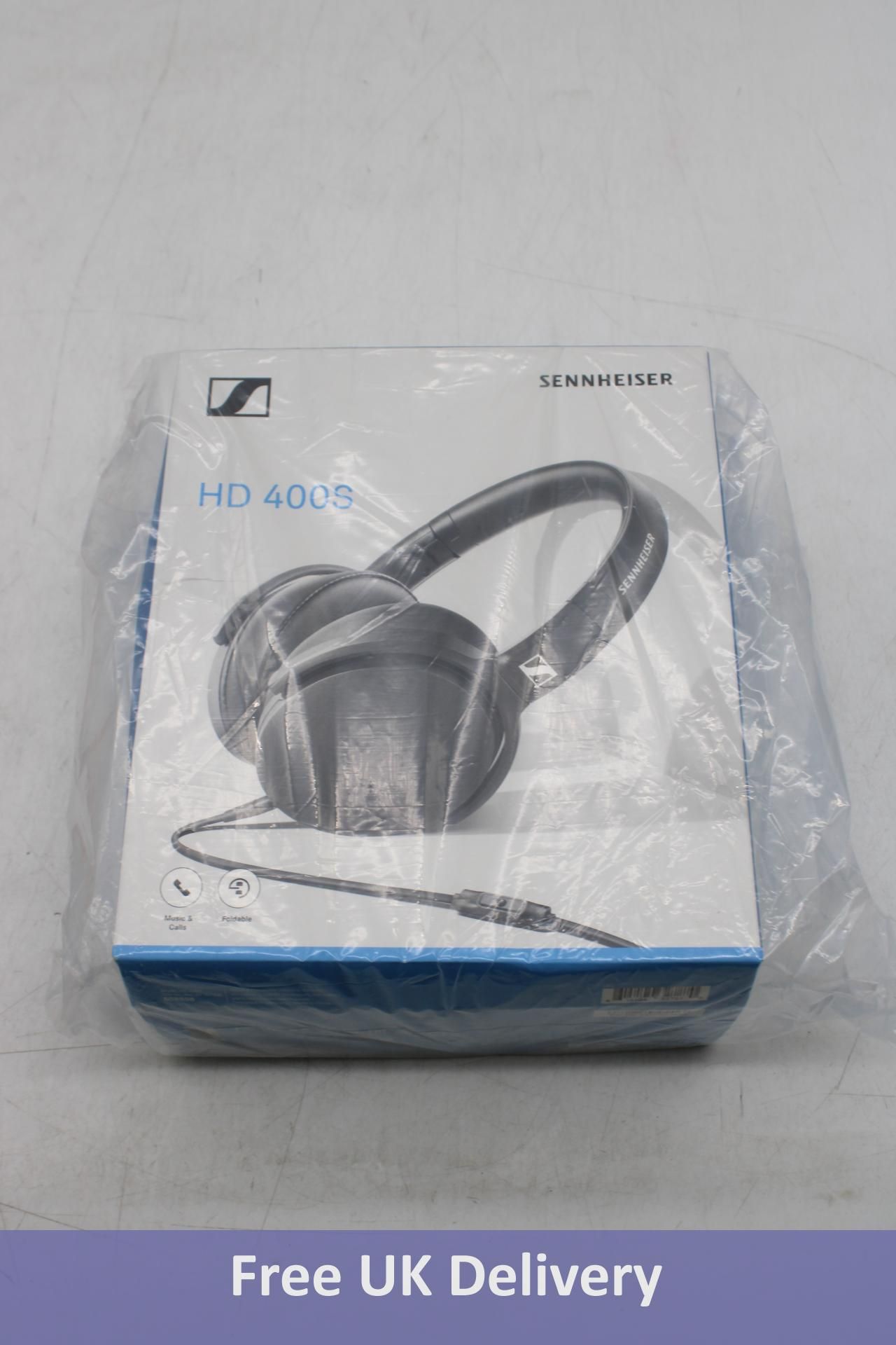 Sennheiser HD 400S Over-Ear Headphones, Black