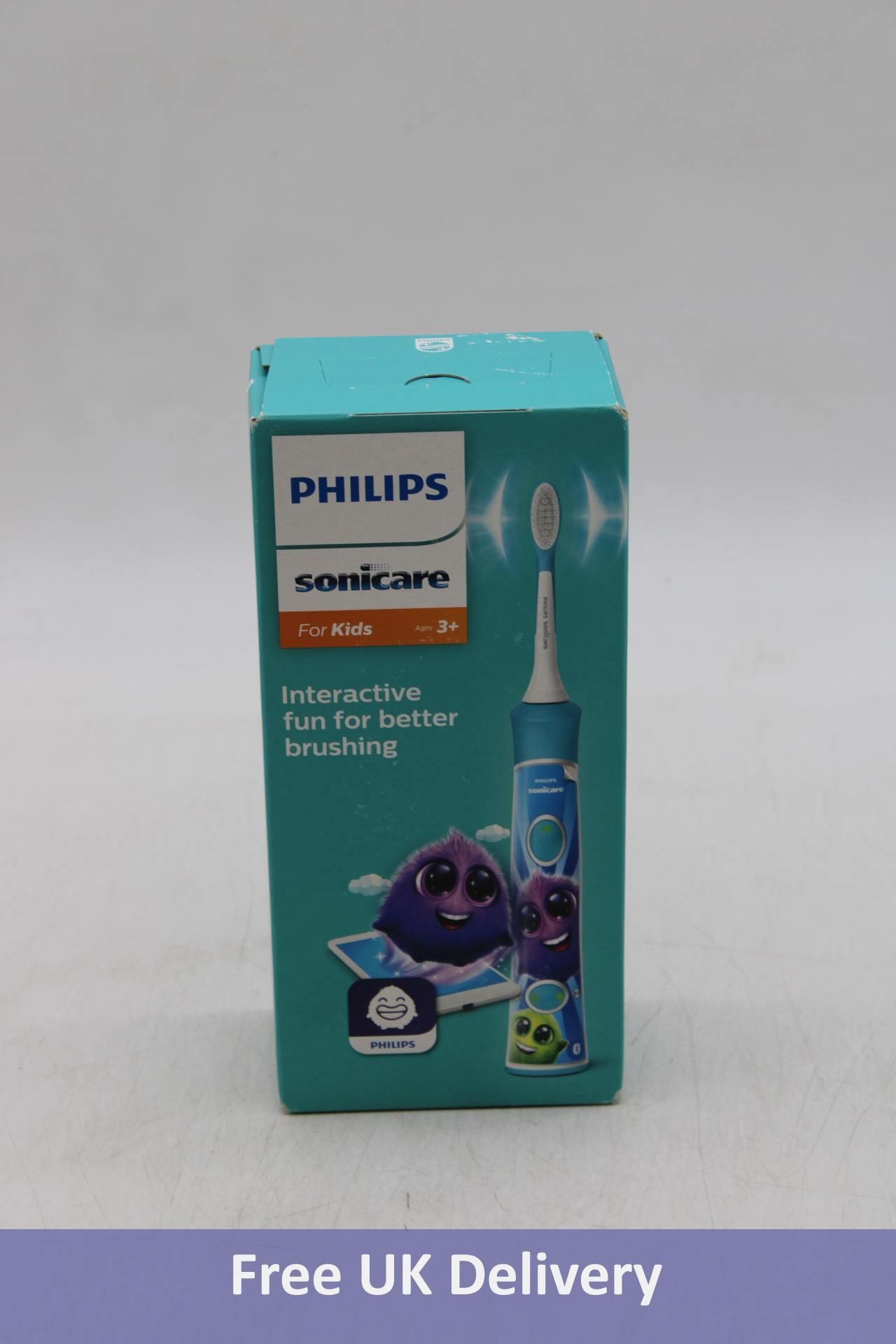 Philips Sonicare for Kids Electric Toothbrush with Bluetooth Connectivity and Sound Technology, Blue