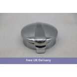 Two Monza Flip Up Gas Tank Cap 2.5Inch, Polished