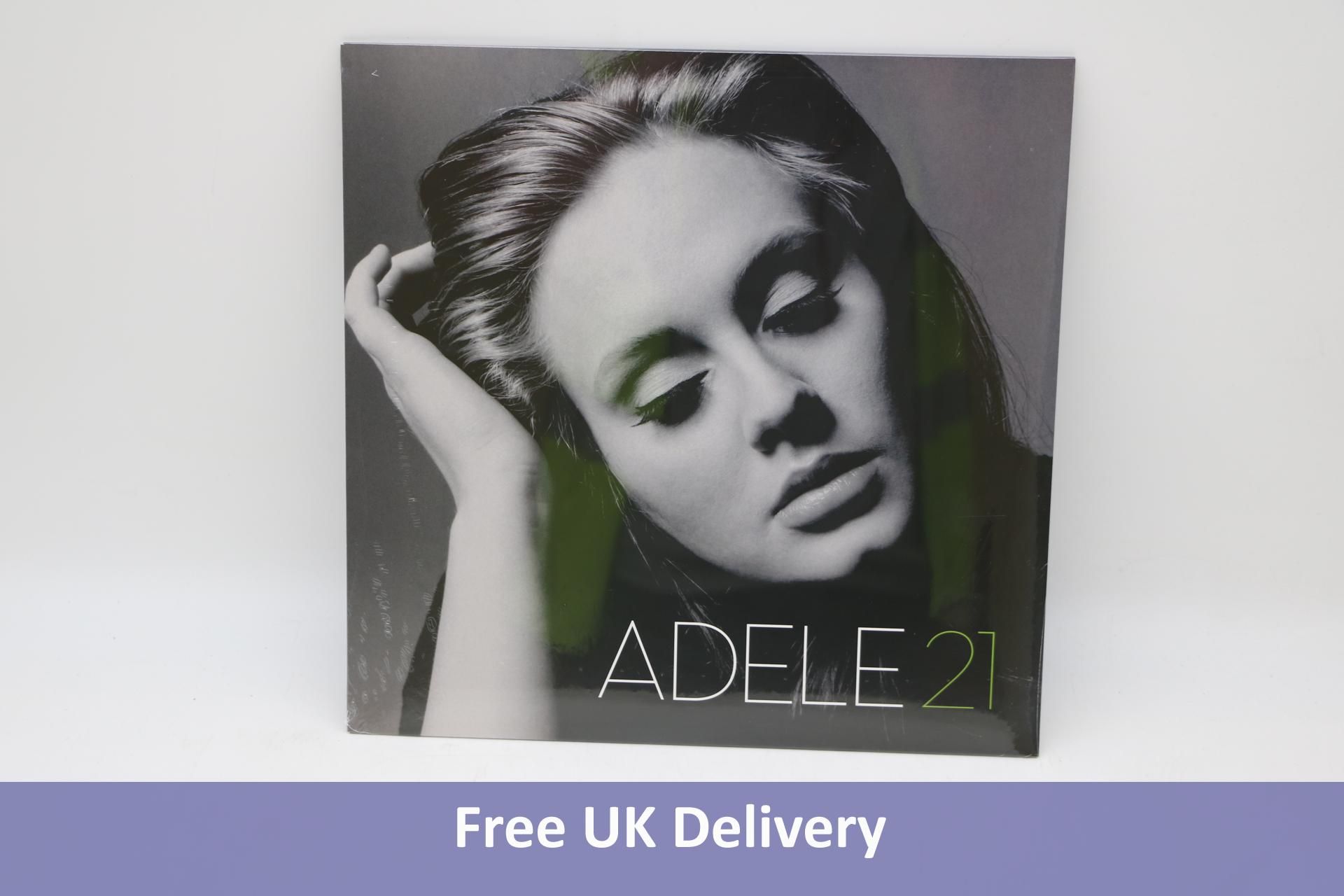 Three Adele-21 Vinyl Albums