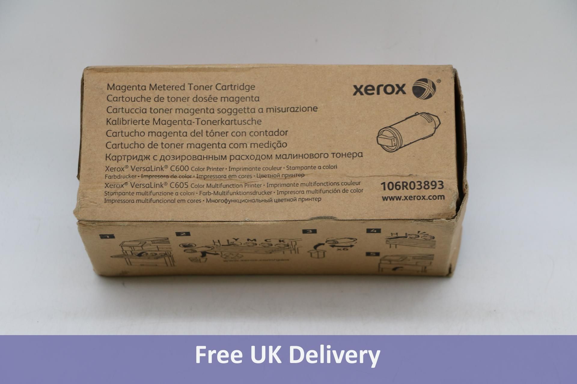 Xerox 106R03893 Metered Toner Cartridge, Magenta