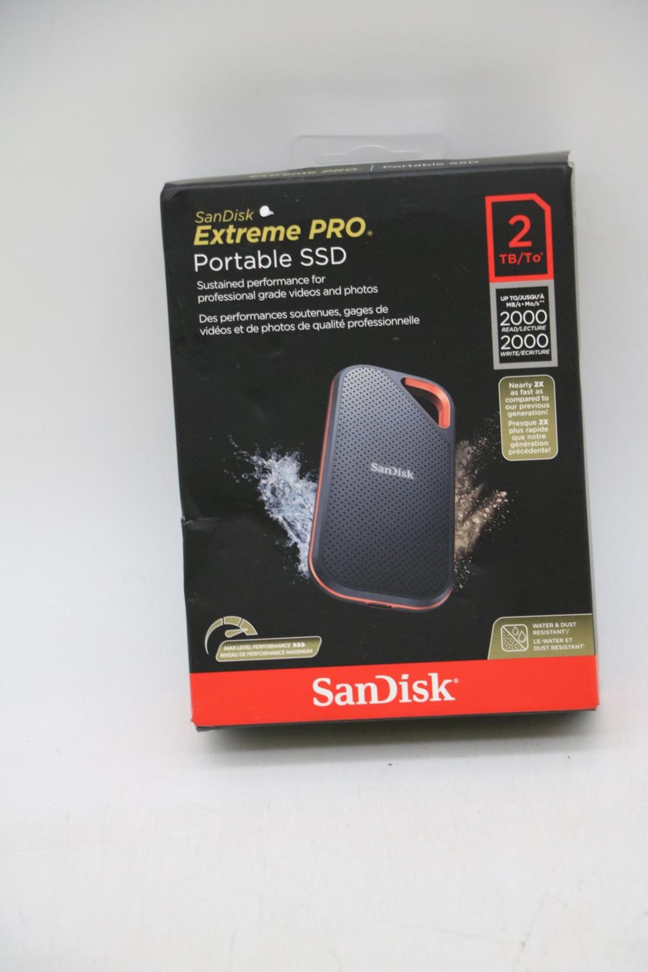 SanDisk 2TB Extreme Pro Portable, SSD V2 - Image 2 of 2