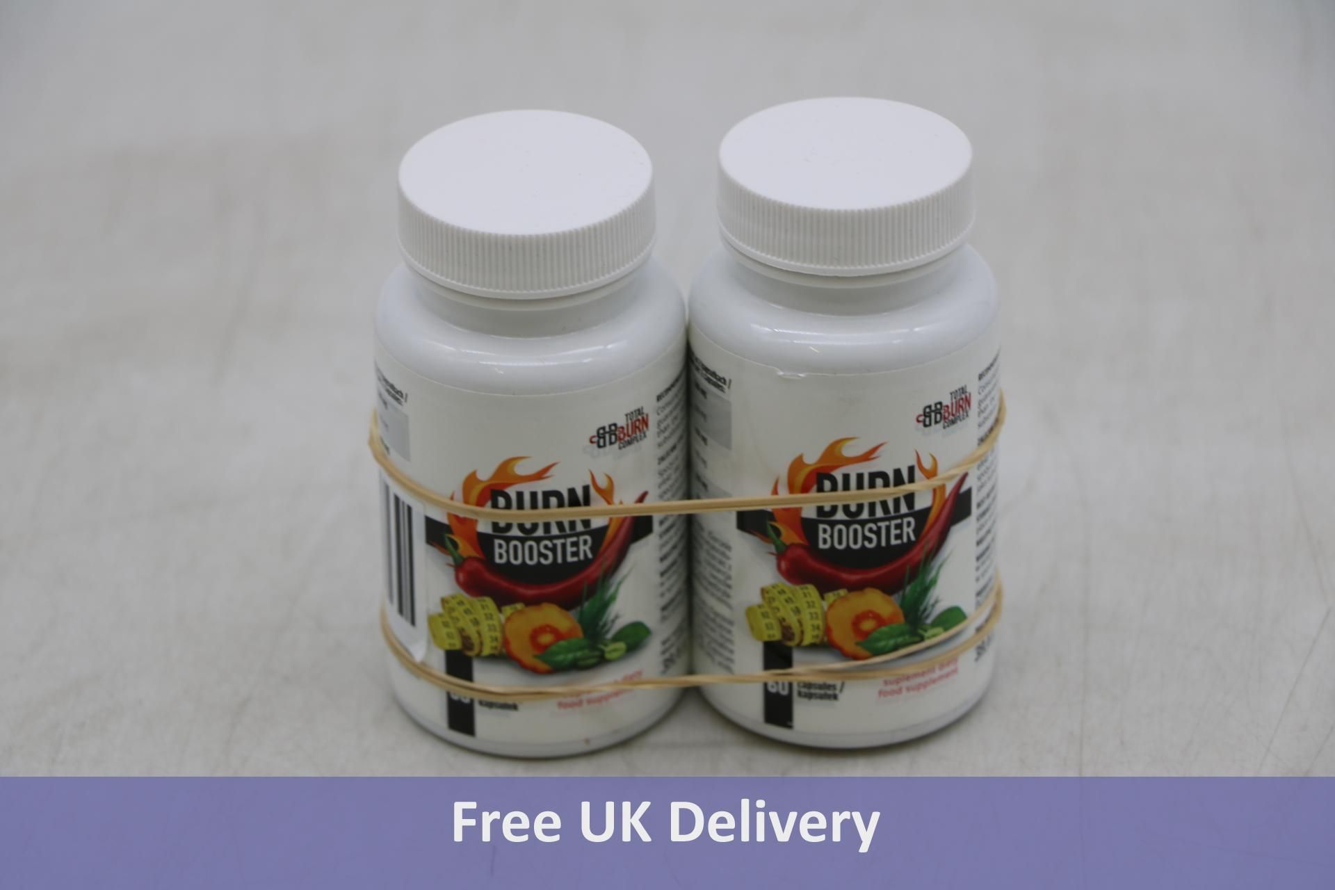 Two Burn Booster Weight Loss Tablets 60 Capsules, Expiry 31/08/2024