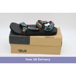 Teva Original Universal Sandal, Black/Multi, UK 8