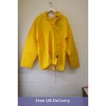 Pros Fishing Jacket, Model 1066, Plavitex Heavy Duty, Yellow, Size 54/L