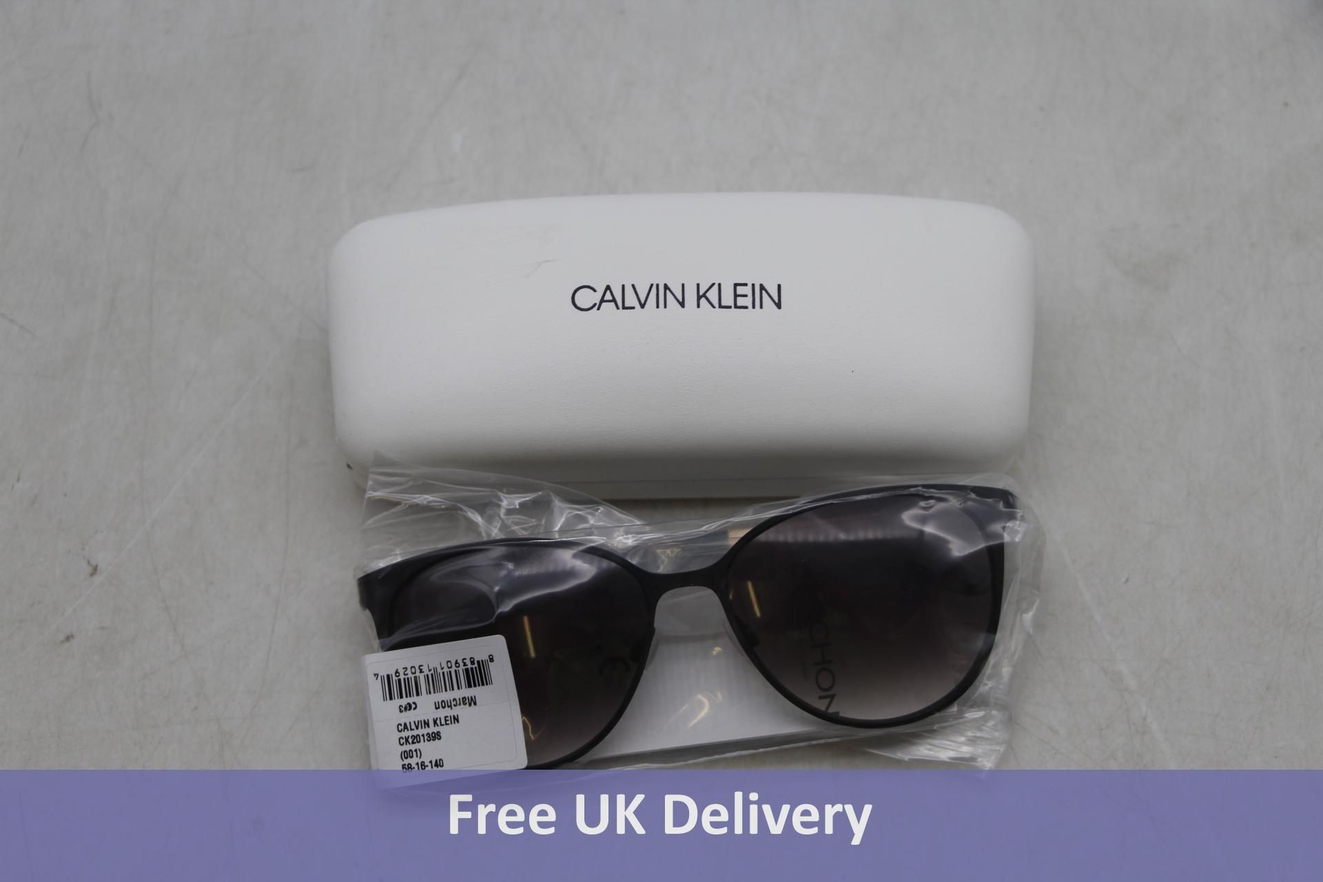 Calvin Klein Platinum CK20139S Sunglasses, Matte Black