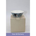 Set of Six Moomin/Moominpappa Bowls, 15cm, Grey Arabia 2023