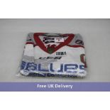 Cardiff Devils Ice Hockey Jersey, Jardine Number 18, White, Size XL