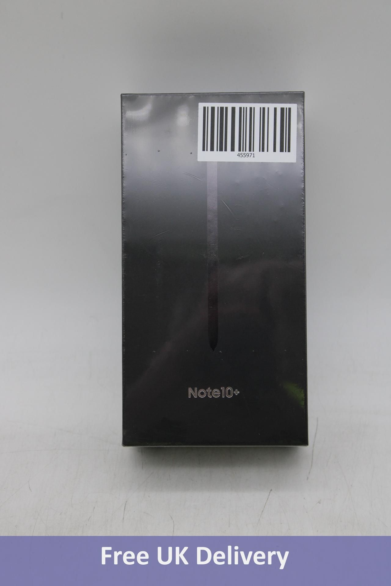 Samsung Galaxy Note10+ Android Mobile Phone, 265GB, Black. Brand new, box sealed. Checkmend clear, r