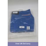 BCF Saddlery Women's Sport Line Breeches Trousers, Electric Blue, Size 10