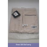 BCF Saddlery Women's Sport Line Breeches Trousers, Tan, Size 14