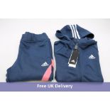 Adidas Kids Tracksuit Blue, UK Size 14/15