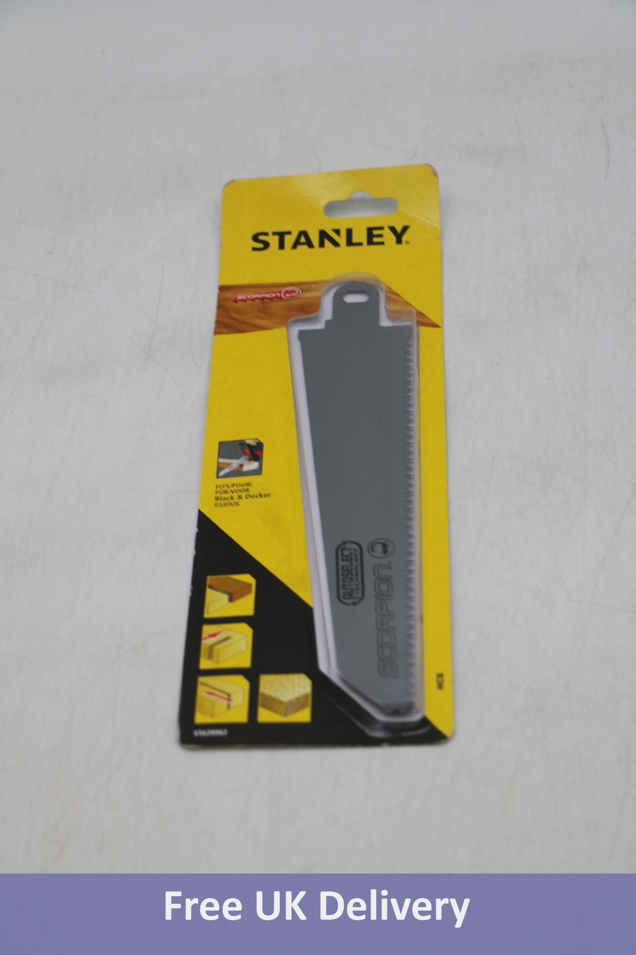 Four Stanley Scorpion Wood Cutting Blade, 239mm