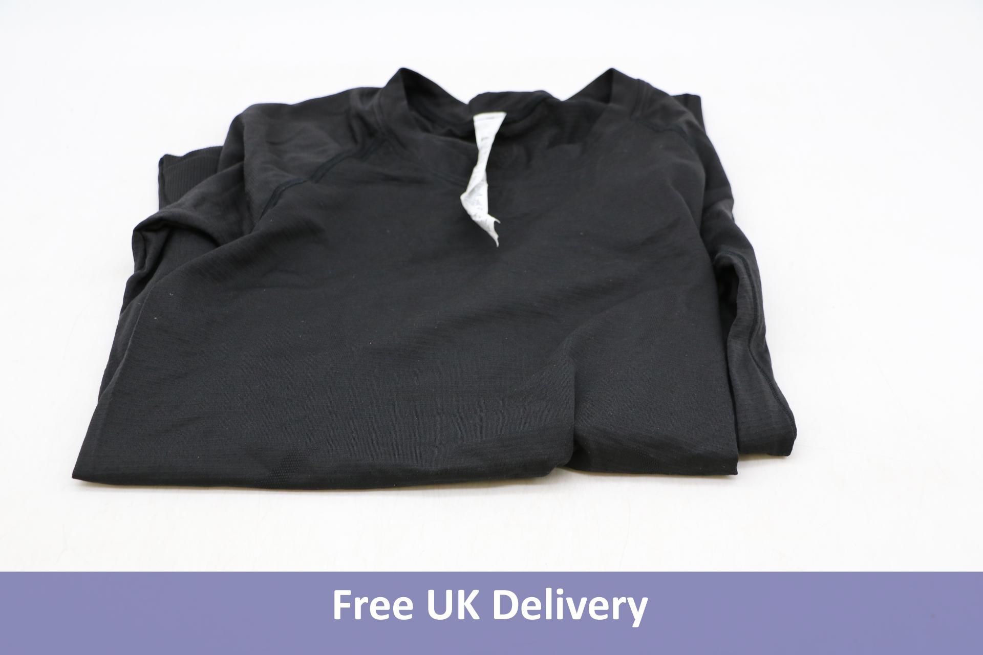 Lululemon New Year Swiftly Tech Long Sleeve Shirt 2.0 Race Length, Black, Size 4