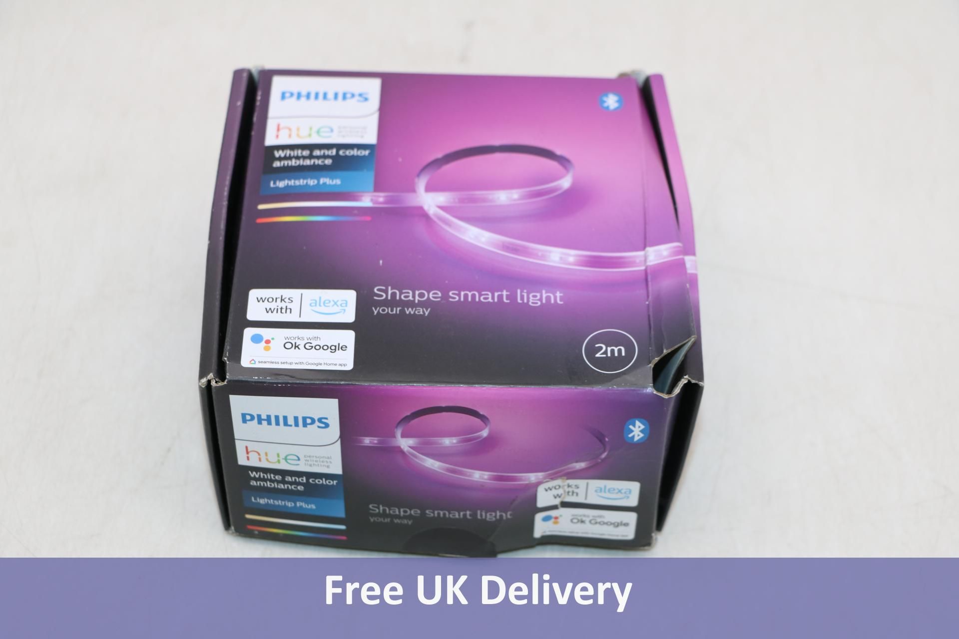 Philips Hue White and Colour Ambiance Lightstrip Plus Base V4 2 Metre