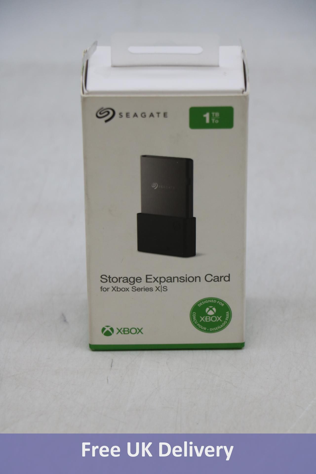 Seagate 1TB SSD NVMe Xbox Series X/S Storage Expansion Card, Black