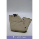 Kronstadt Brody Twill 5 Pocket Jeans, Sand, 33/32