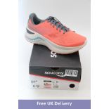 Saucony Endorphin Shift 3 Trainers, Coral/Shadow, UK 10