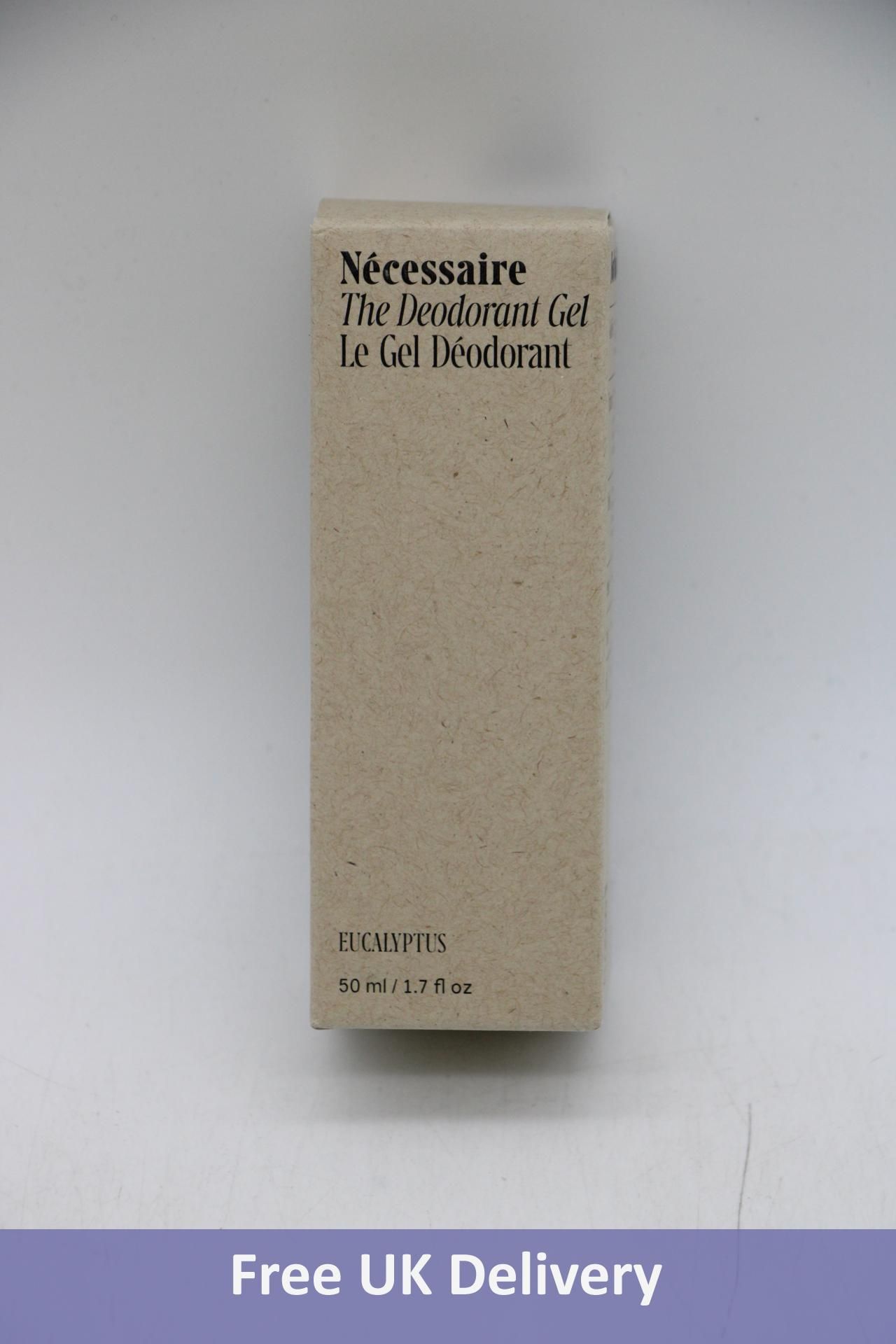 Fifteen bottles of Necessaire The Deodorant Gel Eucalyptus, Lime Green, Size 50ml - Image 5 of 5
