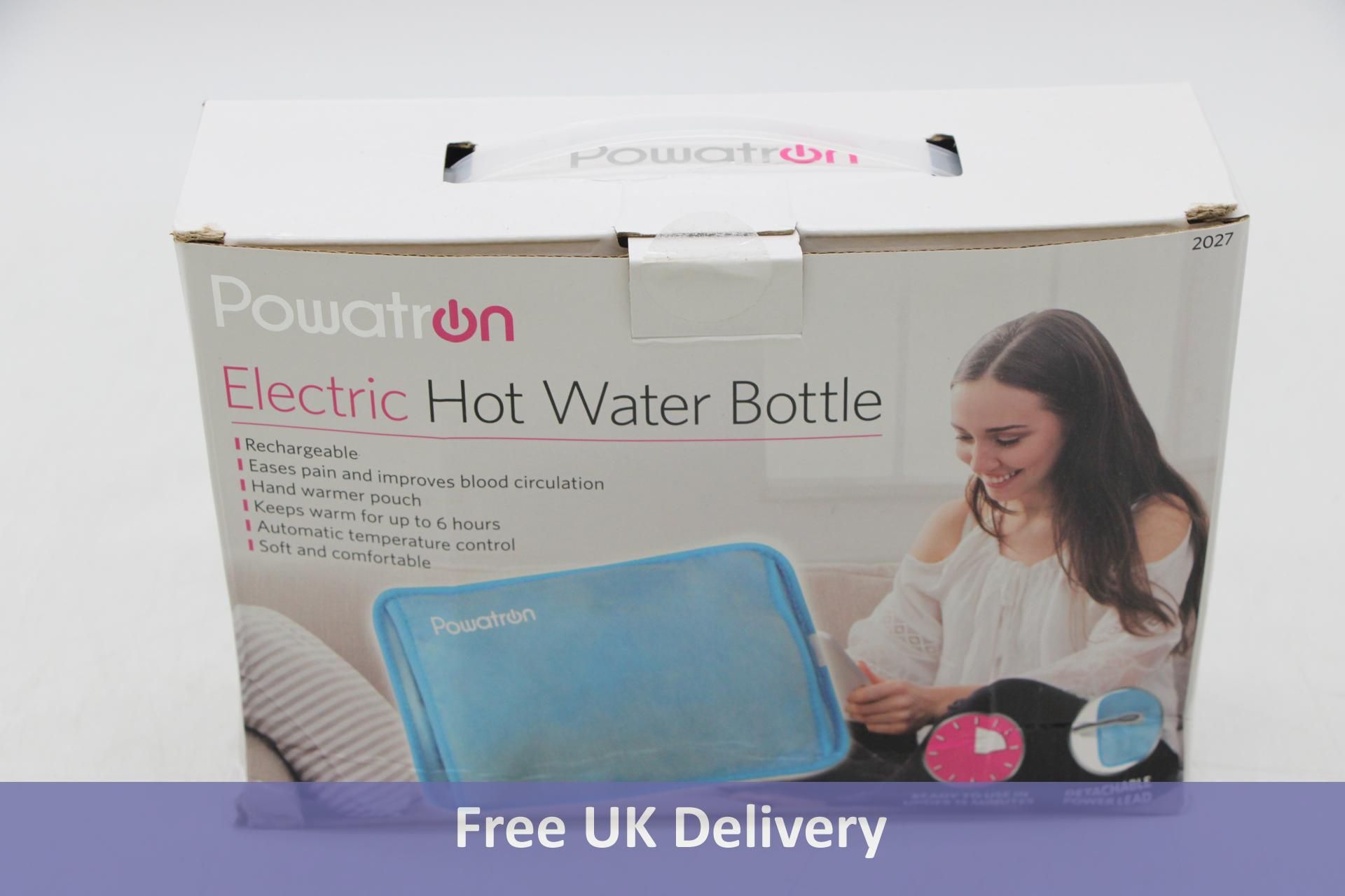 Four Powertron Rechargeable Electric Hot Water Bottles