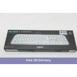 Logitech MX Keys S Keyboard, Pale Grey