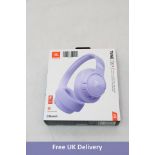 JBL Tune 720BT Wireless Bluetooth Over Ear Headset, Purple