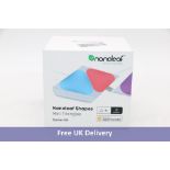 Nanoleaf Shapes Mini Triangle 5 Smart LED Light Panels Starter Kit