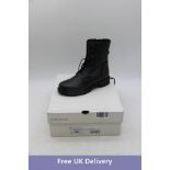 Geox Woman's Hoara E: Combat Boots, black, UK 6