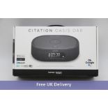 Kardon By Harman Citation Oasis DAB Voice Controlled Speaker with Wireless Charging, Black