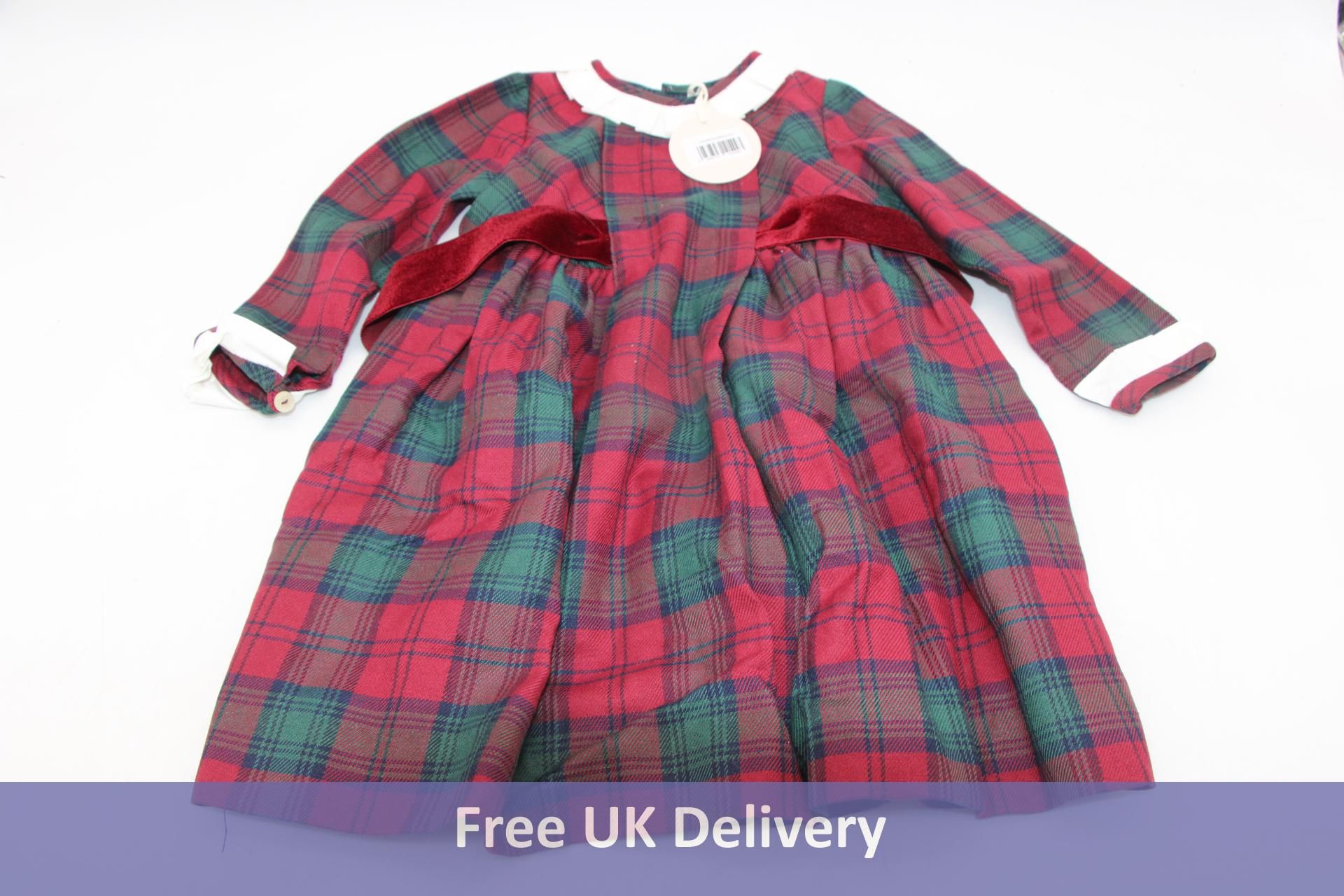 Pepa London Kids Dress, Red, Size 18M