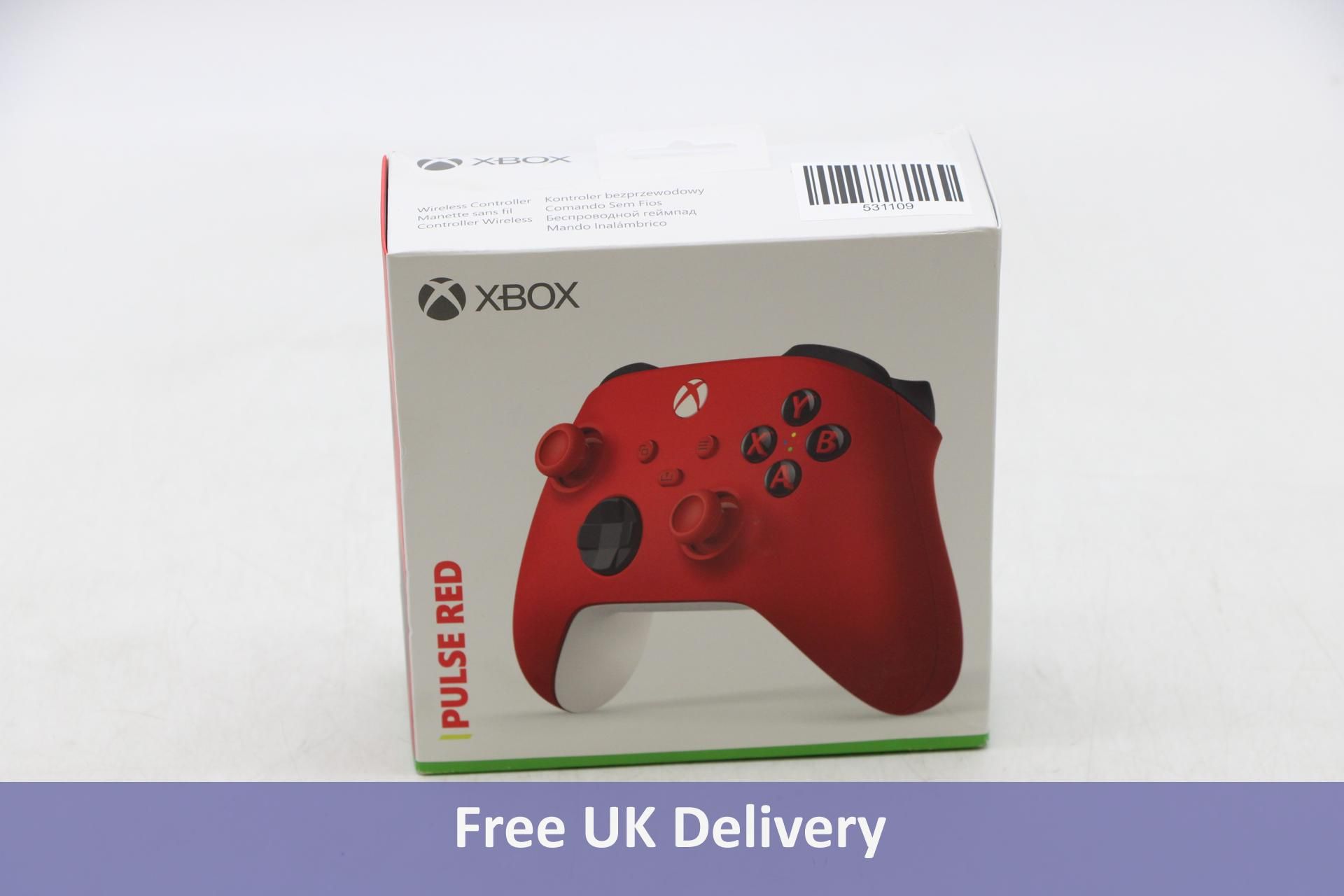 XBox Series X & S Wireless Controller, Pulse Red