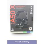 Logitech Astro A50 X Lightspeed Wireless Gaming Headset with Base Station, XBOX/PC/PS5