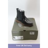 Timberland Bluebell Lane Chelsea Boots, Black/Grey Brush Off, UK 6.5. Box damaged