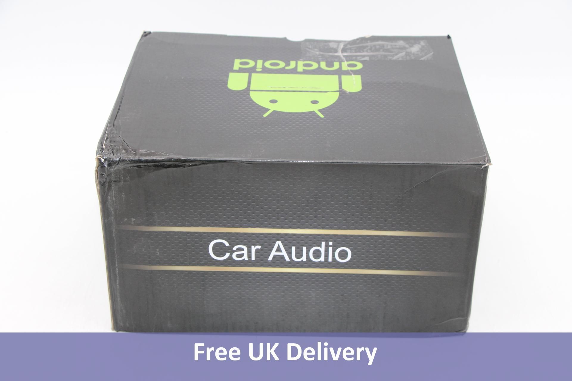 Android V5-5 Car Audio Stereo, Silver. Box damaged