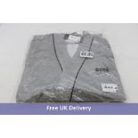 Hugo Boss Cotton Dressing Gown, Grey, Size M