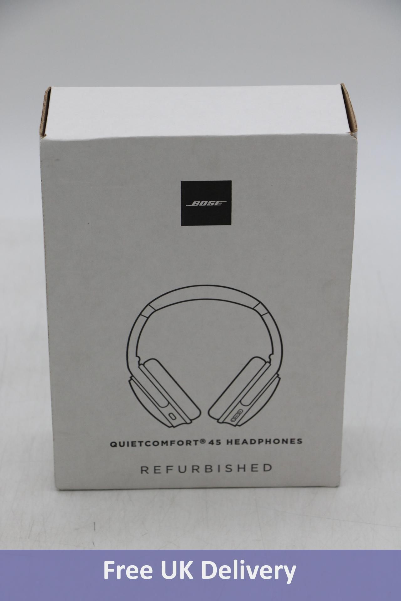 Bose Quietcomfort 45 Refurbished Headphones, Black