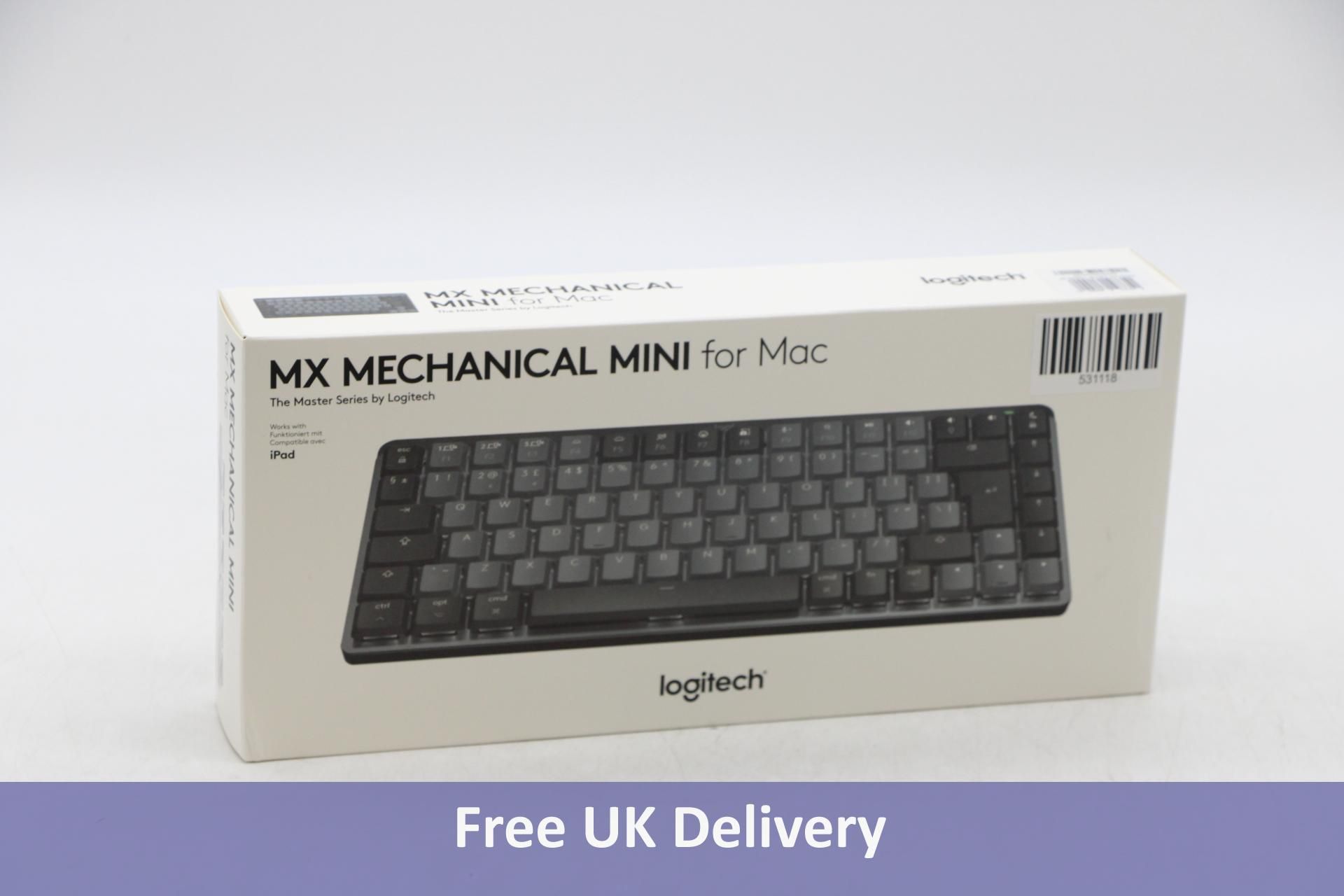 Logitech MX Mechanical Mini Wireless Illuminated Keyboard for Mac
