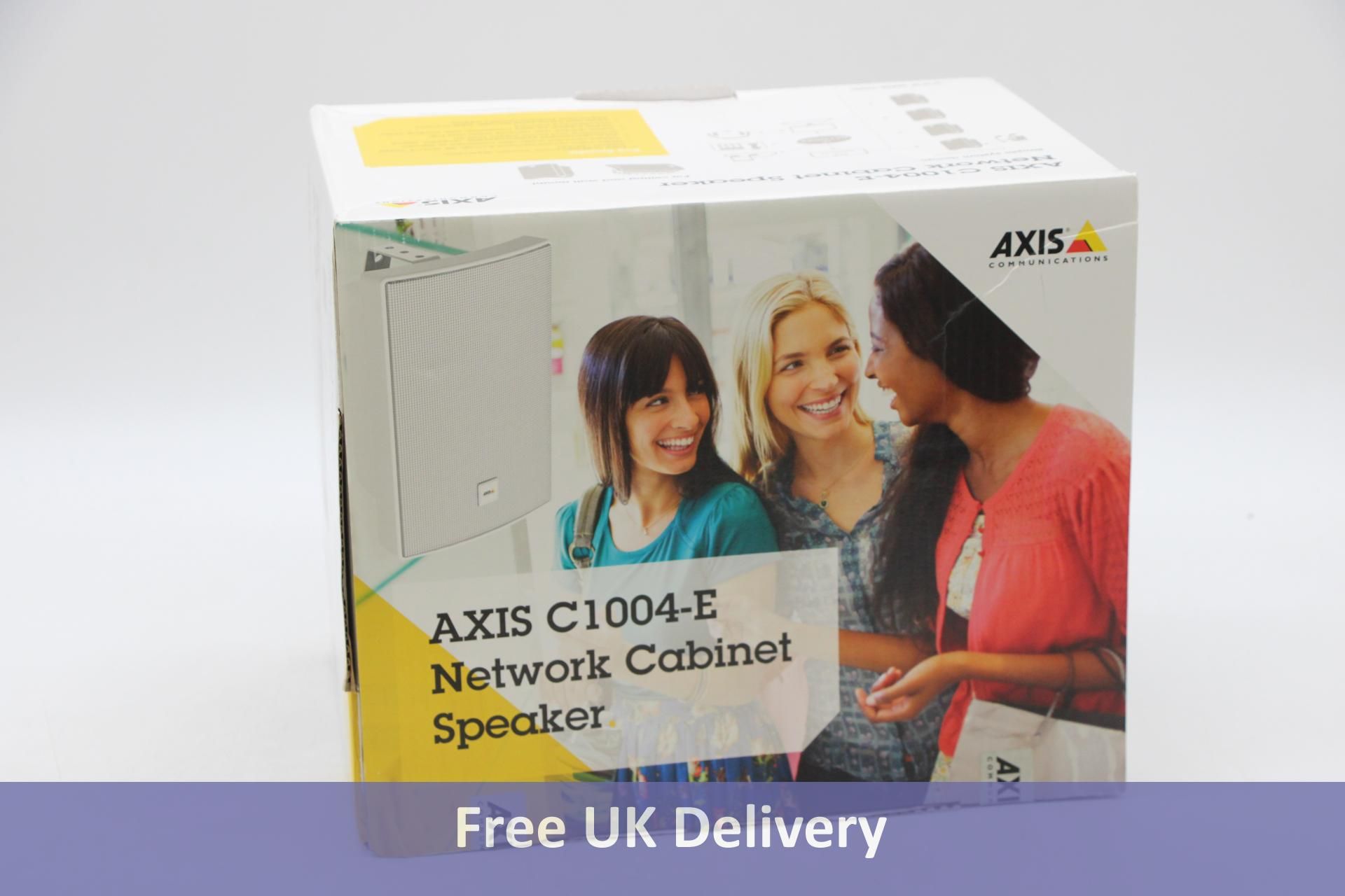 Axis C1004-E, Network Cabinet Speaker, White