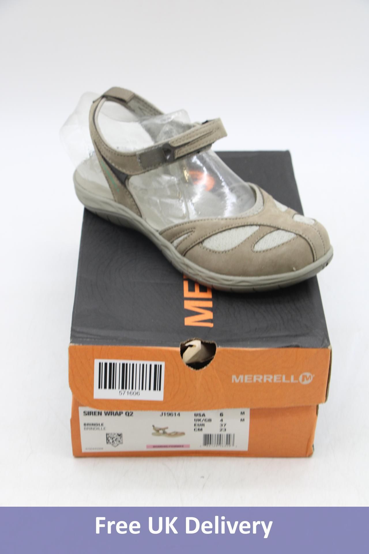 Merrell M Siren Wrap Q2 Womens Sandals, Brindle, UK 4