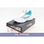 Saucony Ride 16 Trainers, White/Blue, UK 5.5