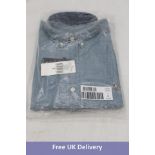 Polo Ralph Lauren Slim Fit Chambray Shirt, Blue, Size Medium