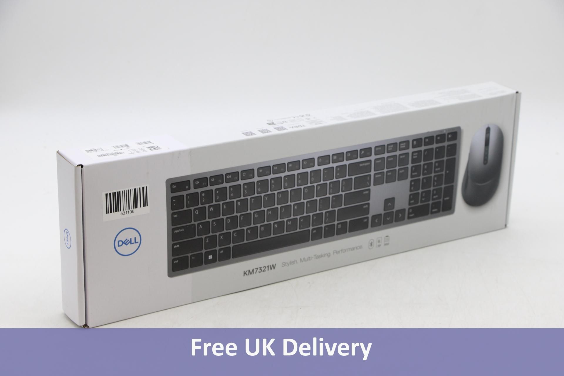 Dell KM7321W UK ENGLISH Premier Wireless & Bluetooth Keyboard & Mouse Set