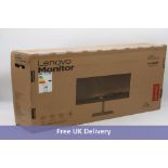 Lenovo 28" LED Monitor, Black