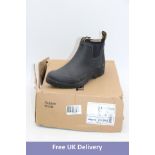 Tretorn Terrang Low Neo Rubber Boots, Black, UK 6.5. Box damaged
