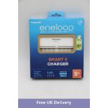 Panasonic Eneloop Rechargeable Battery Smart 8 Charger with 8 LED Indicators