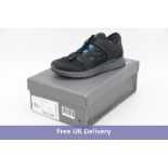 Ecco Exostride M Trainers, Black/Blue, UK 6.5