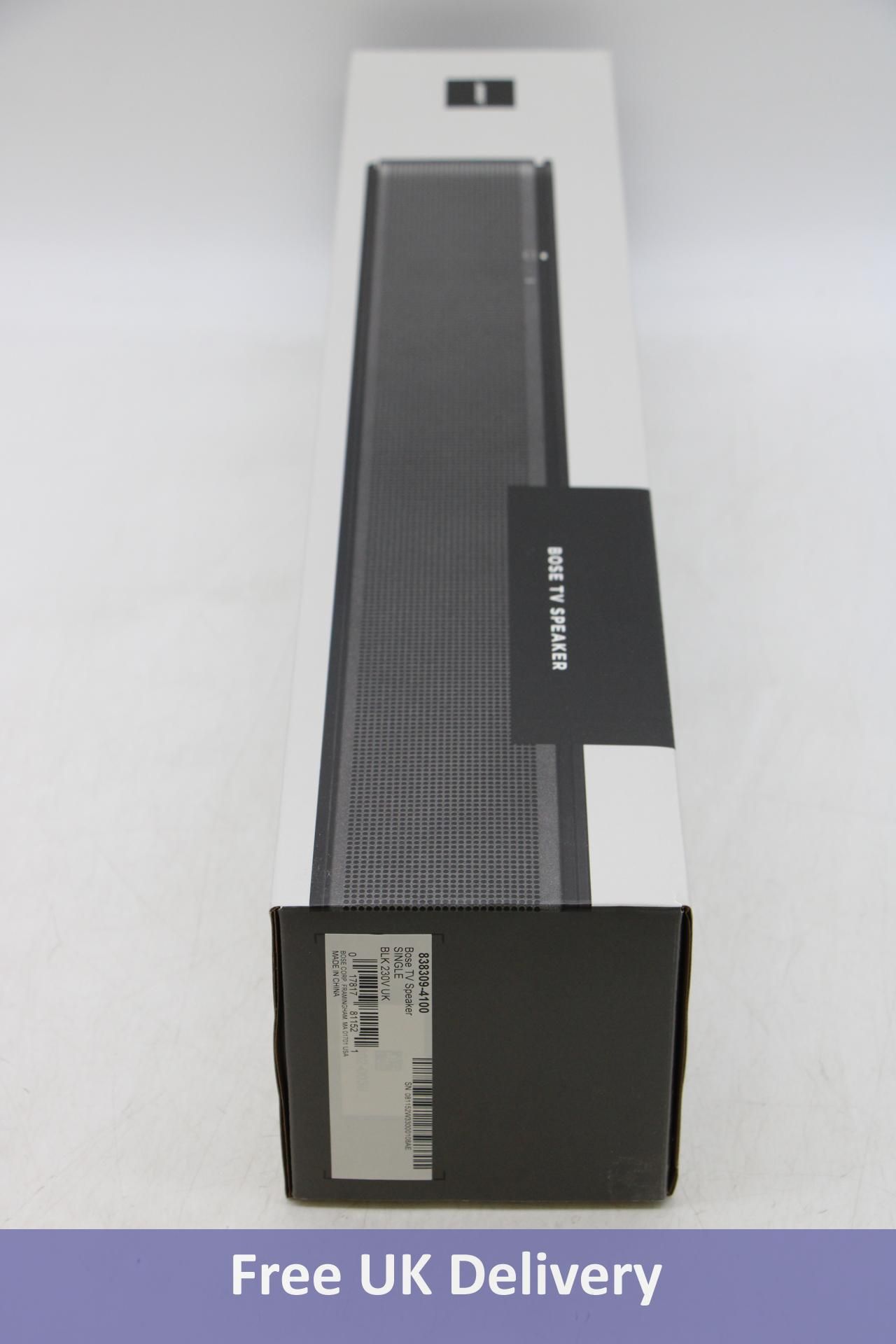 Bose 230V TV Speaker, Black